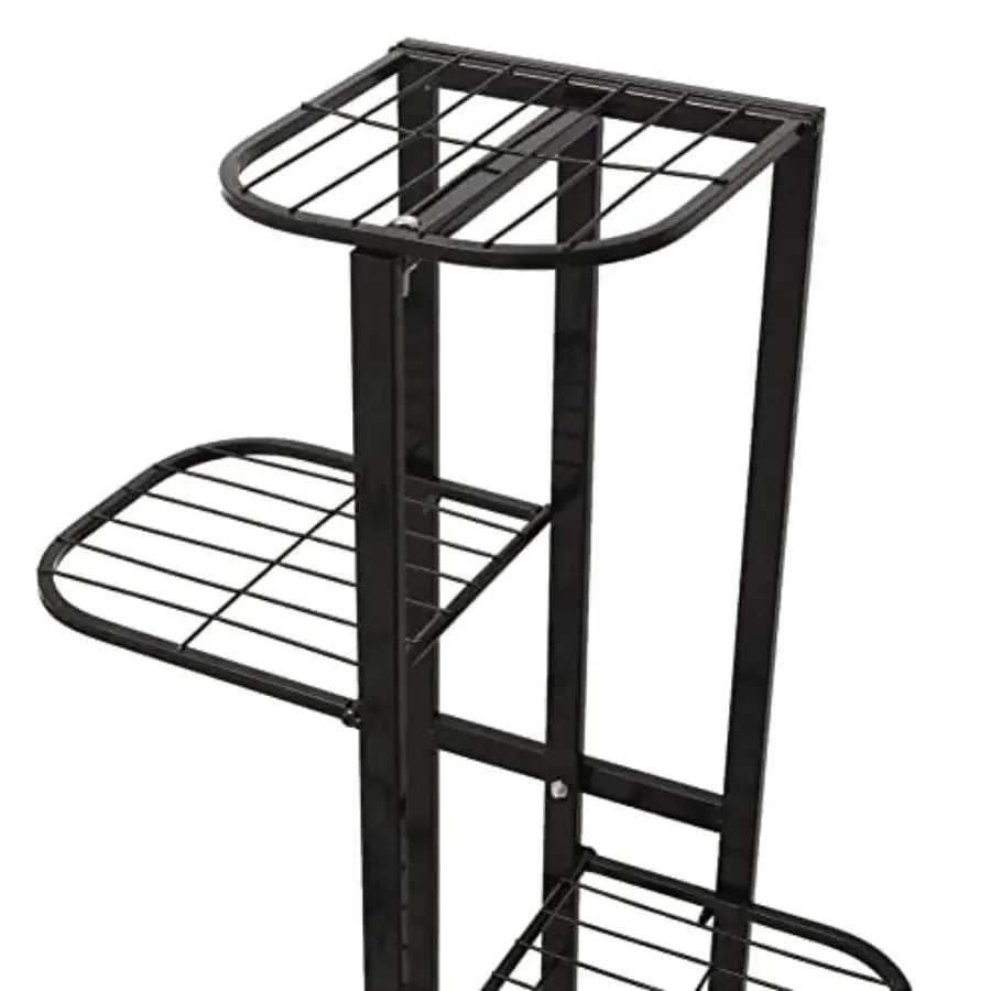 Tall Metal Plant Stand Indoor Outdoor 6 Tier Flower Pot Plant Stand Multi Tier Plant Holder Shelf Display Rack for Garden Patio from PriceLows™