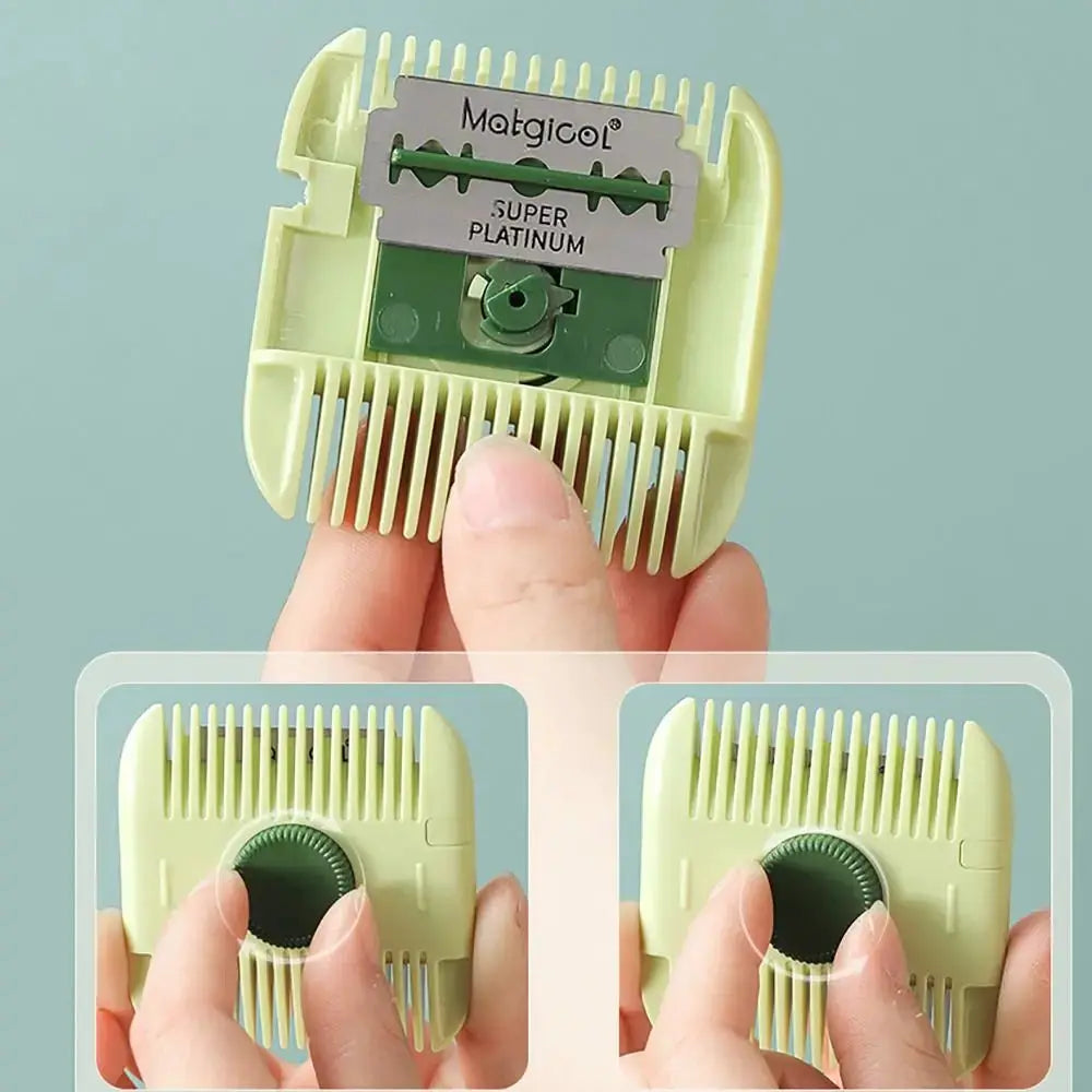 Bangs Trimmer | Replaceable Blades | 2 In 1 Design | One Size