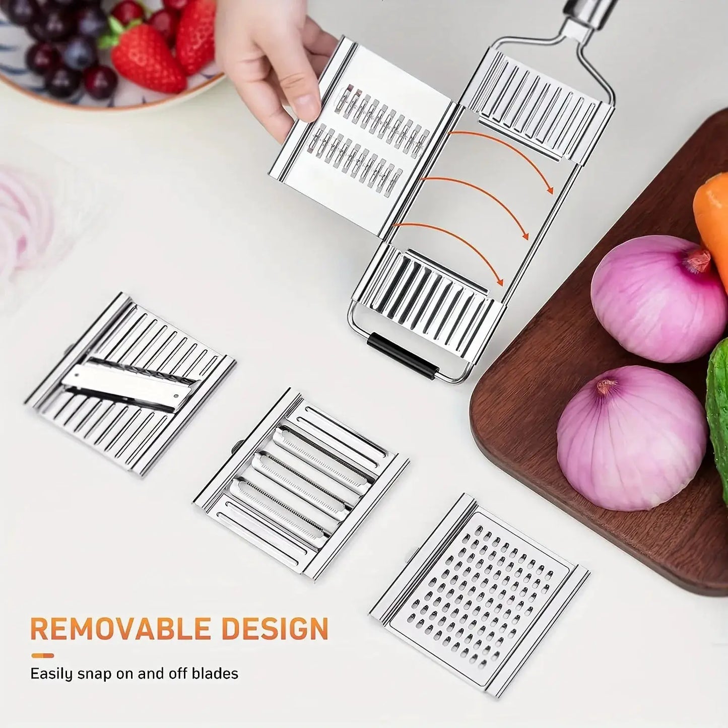 Vegetable Grater | Stainless Steel | Portable Manual