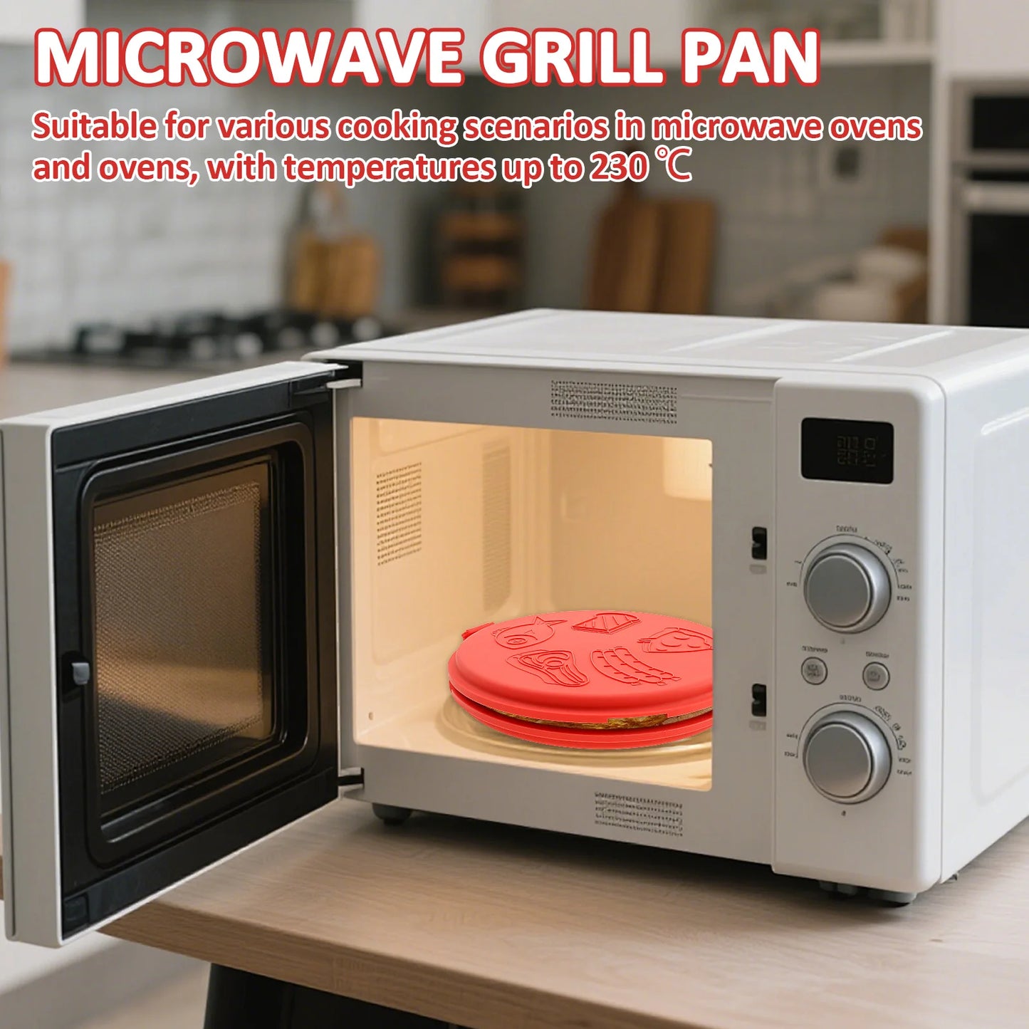 Microwave Sandwich Maker | Silicone Sleeve | Bacon Cooker | One Size