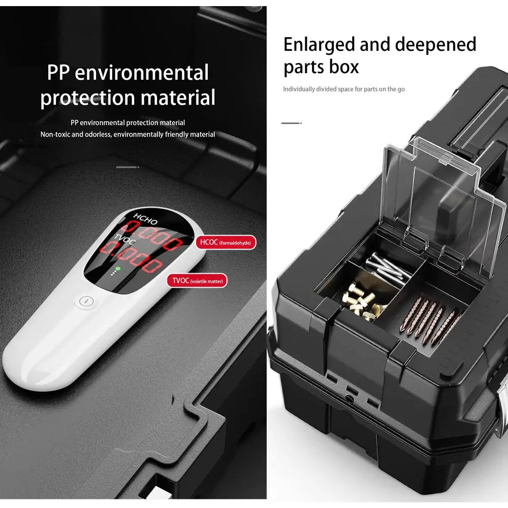 Heavy Duty Folding Tool Box Triple Layer Storage Organizer for Home Repair Automotive And Workshop Tools from PriceLows™