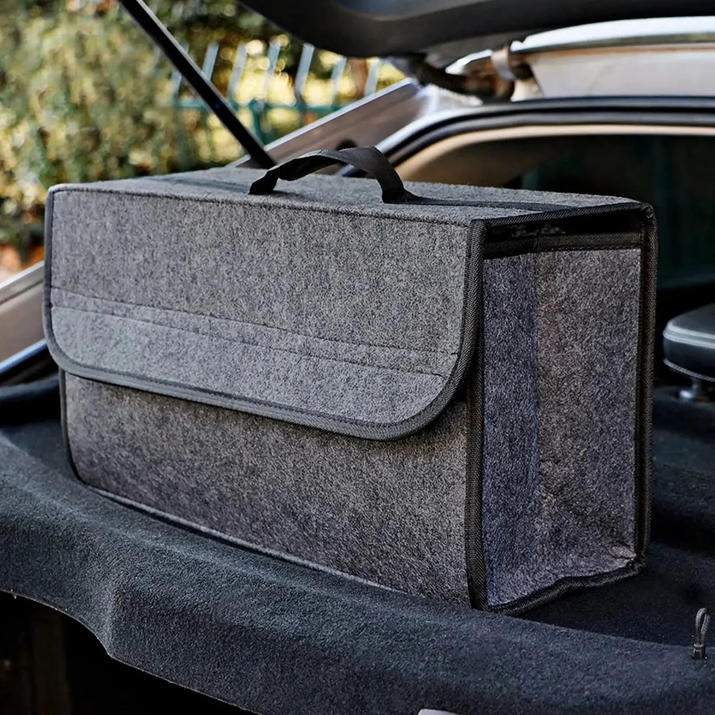 1PC 2/3mm Car Trunk Soft Felt Storage Box Car Storage Bag Foldable Handheld Design Car Storage Bag Car Trunk Organizer Odorless from PriceLows™