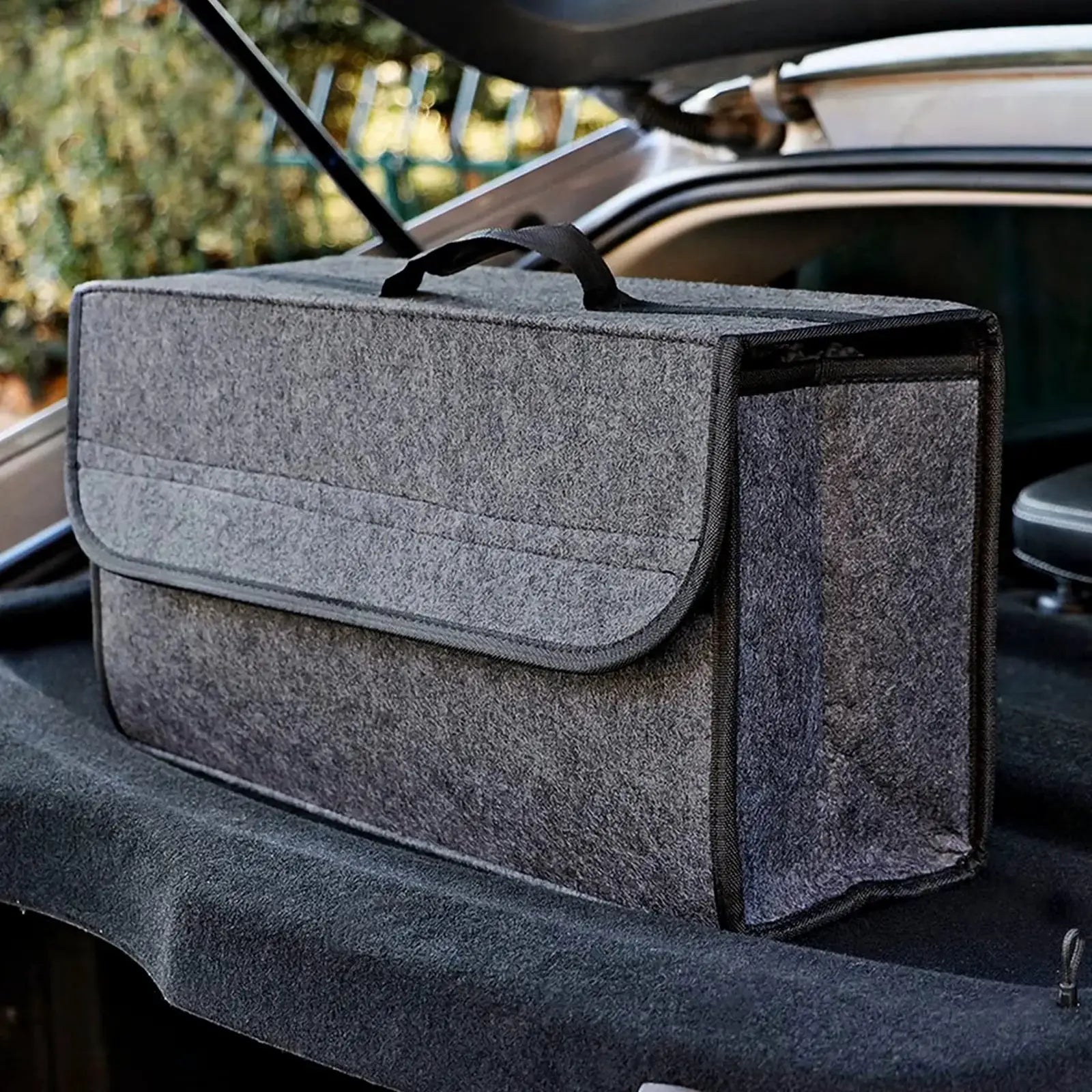 1PC 2/3mm Car Trunk Soft Felt Storage Box Car Storage Bag Foldable Handheld Design Car Storage Bag Car Trunk Organizer Odorless from PriceLows™