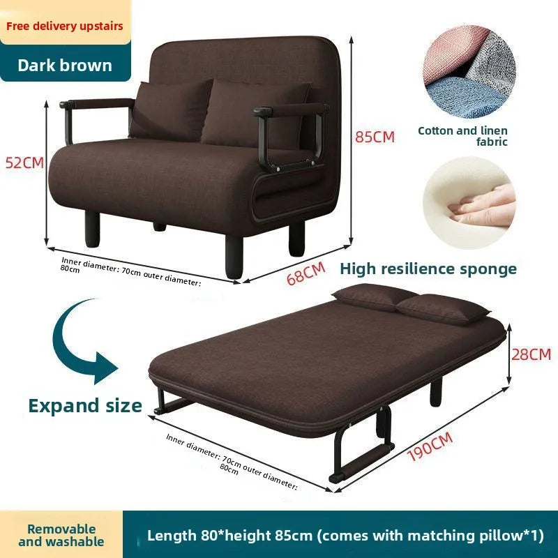 Folding Sofa Bed | Dual Purpose | Space Saving | Single