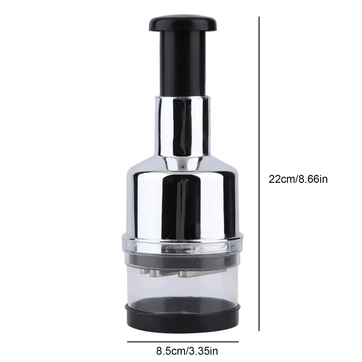 Manual Food Chopper Handheld Slap Press Chopper Mincer for Onions Garlic Nuts Efficient Garlic Onion Peeling Artifact from PriceLows™