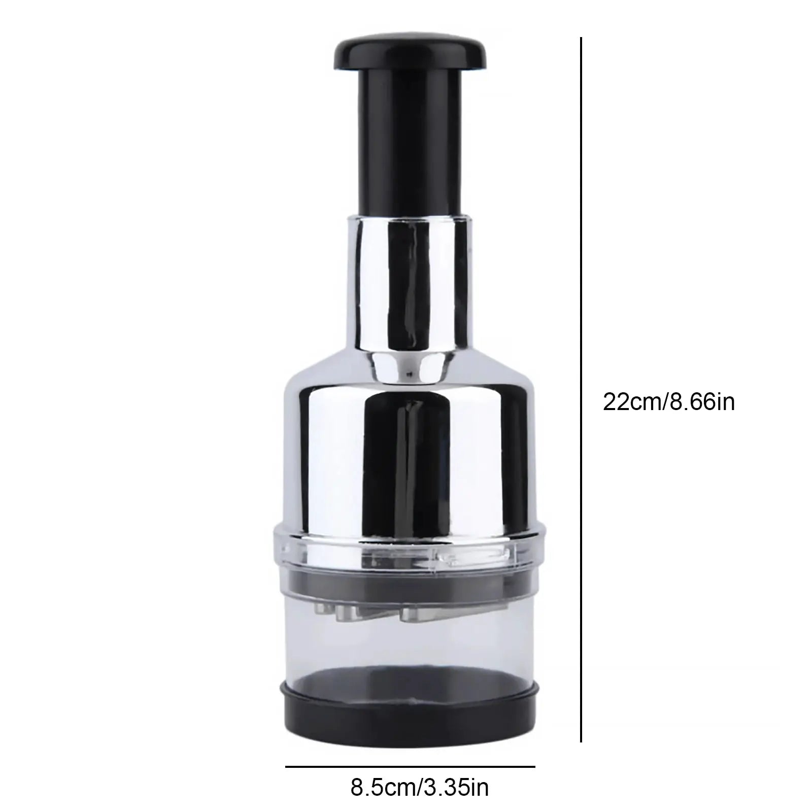 Manual Food Chopper Handheld Slap Press Chopper Mincer for Onions Garlic Nuts Efficient Garlic Onion Peeling Artifact from PriceLows™