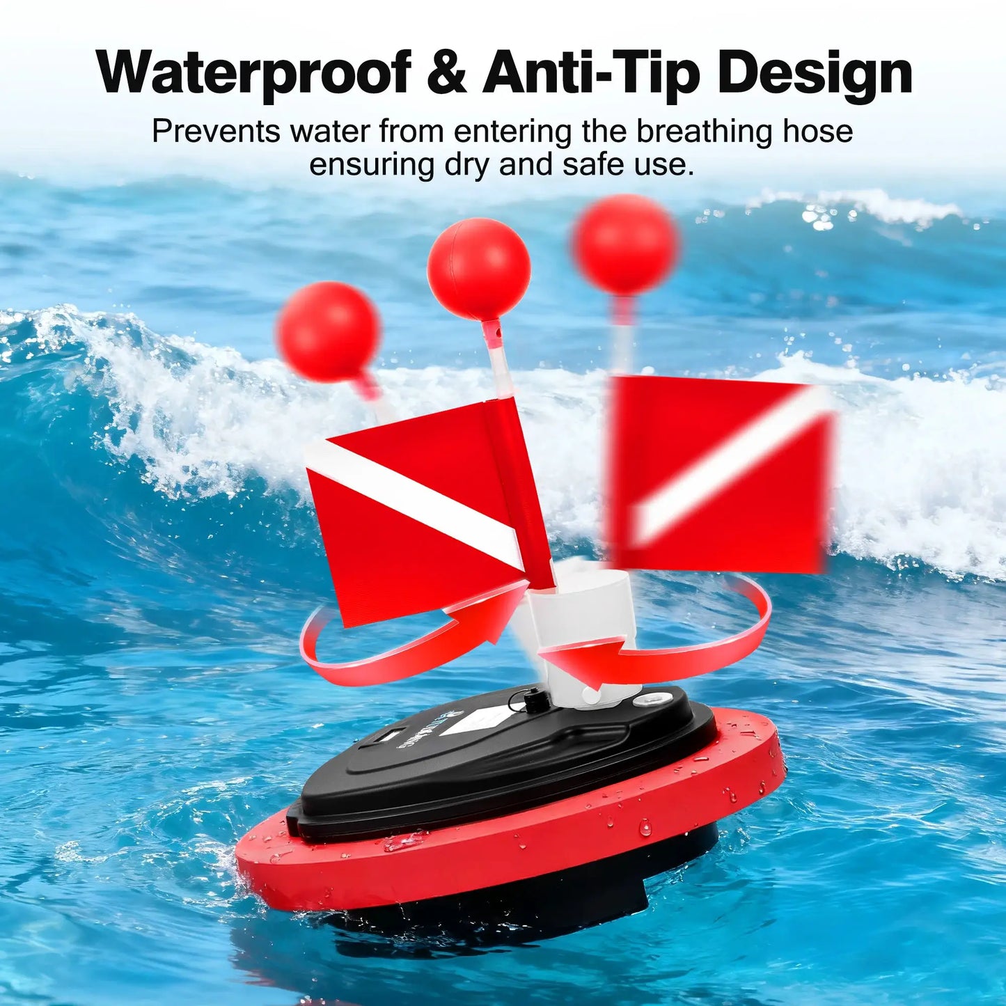 Diving Ventilator | Depth 10M | Battery Life 3.5H | 52500mAh/70000mAh