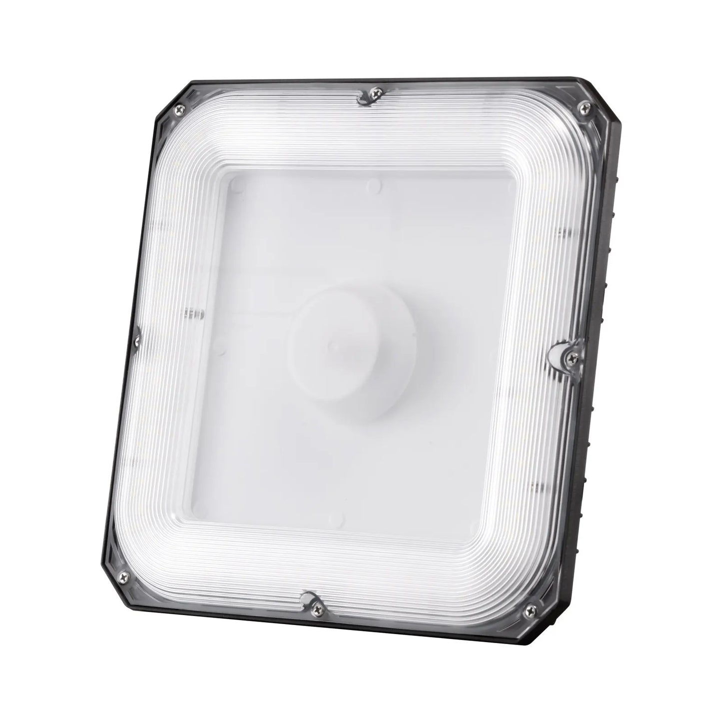 4 Pack LED Canopy Lights, 80W, 8800LM 5000K Daylight Commercial Industrial Outdoor Canopy Lights, 10.08"x10.08" Surface Mount from PriceLows™
