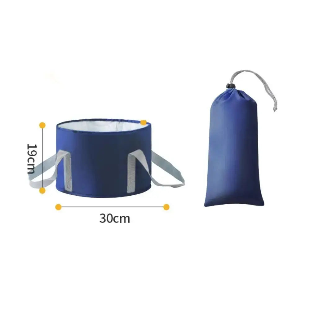 Foldable Foot Bath Tub | 5 Layer Thick Fabric | Large Capacity Portable Wash Basin For Travel And Spa Use