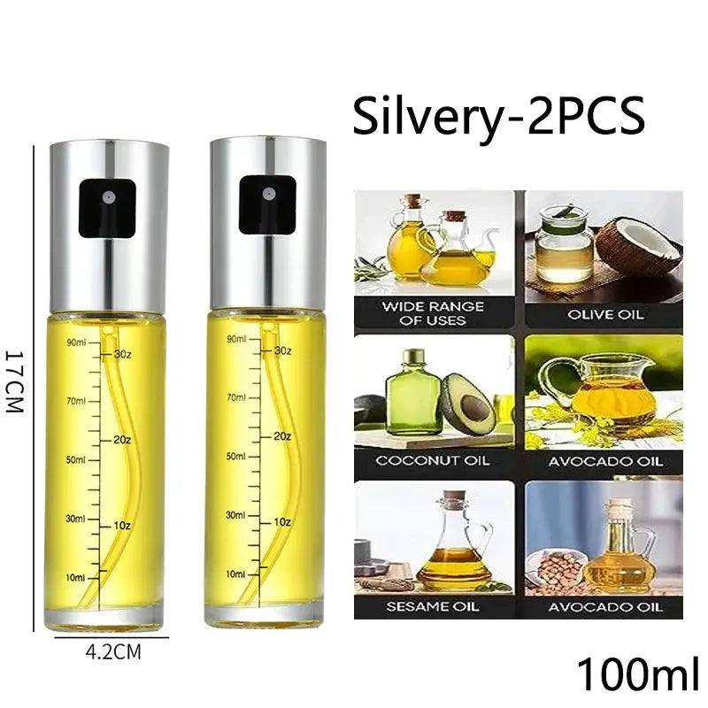 Glass Oil Sprayer | Refillable | Olive Oil Mister | Kitchen