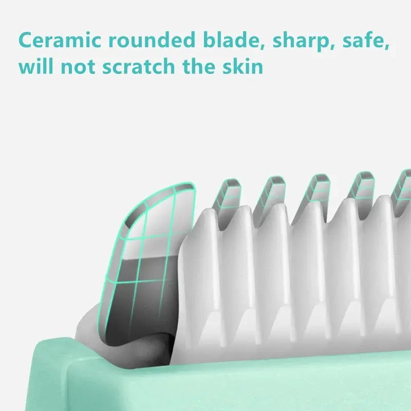 Body Groomer | Wet Dry Shave | Rechargeable Battery | Five Blade System