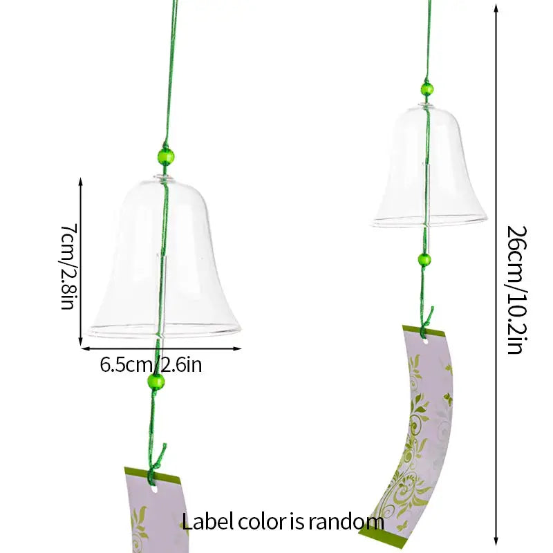 Stained Glass Wind Chimes Small Golden Fish Wind Chimes Can DIY Hand-painted Outdoor Hanging Ornaments Birthday Gift Crafts from PriceLows™