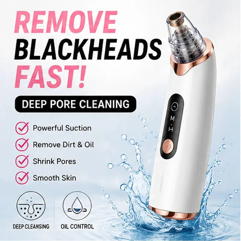 Electric Blackhead Remover Vacuum Pore Cleaner Deep Cleaning Acne Suction Facial Skin Care Beauty Tool from PriceLows™