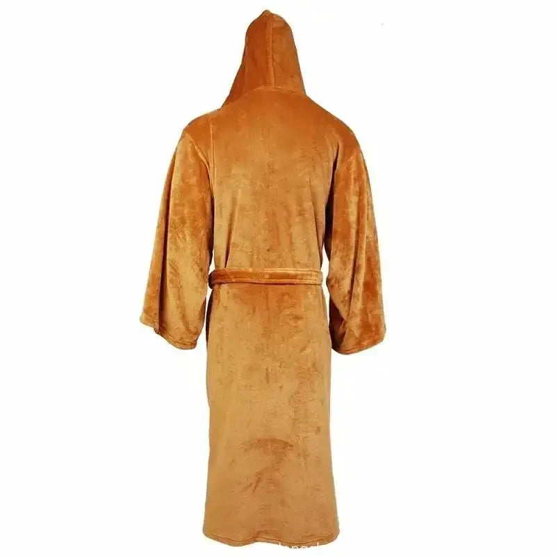 Men Hooded Bathrobe | Thick Polyester Fabric | Star Cosplay Theme | One Size