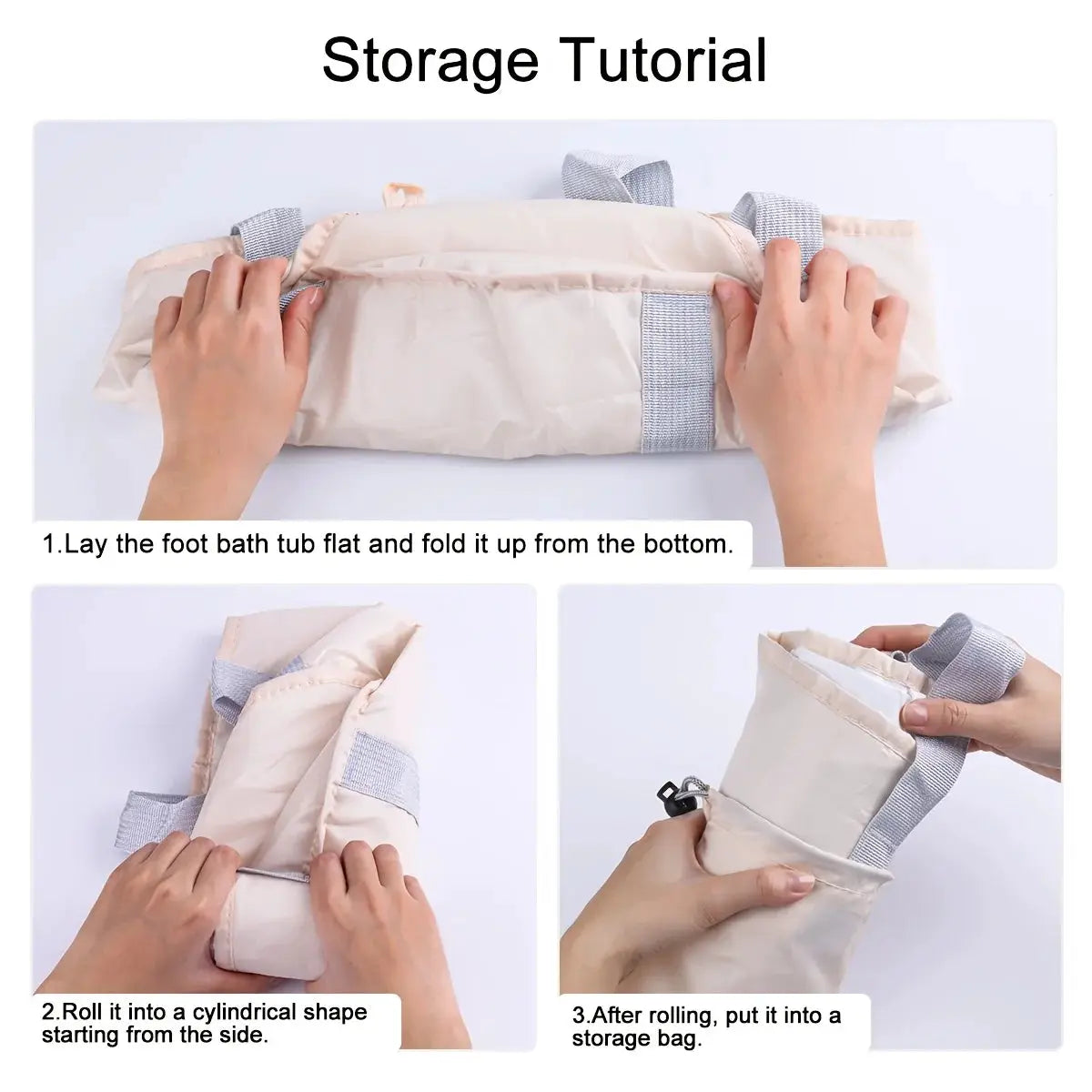 Foldable Foot Bath | Portable Insulated Design | 30cm By 20cm