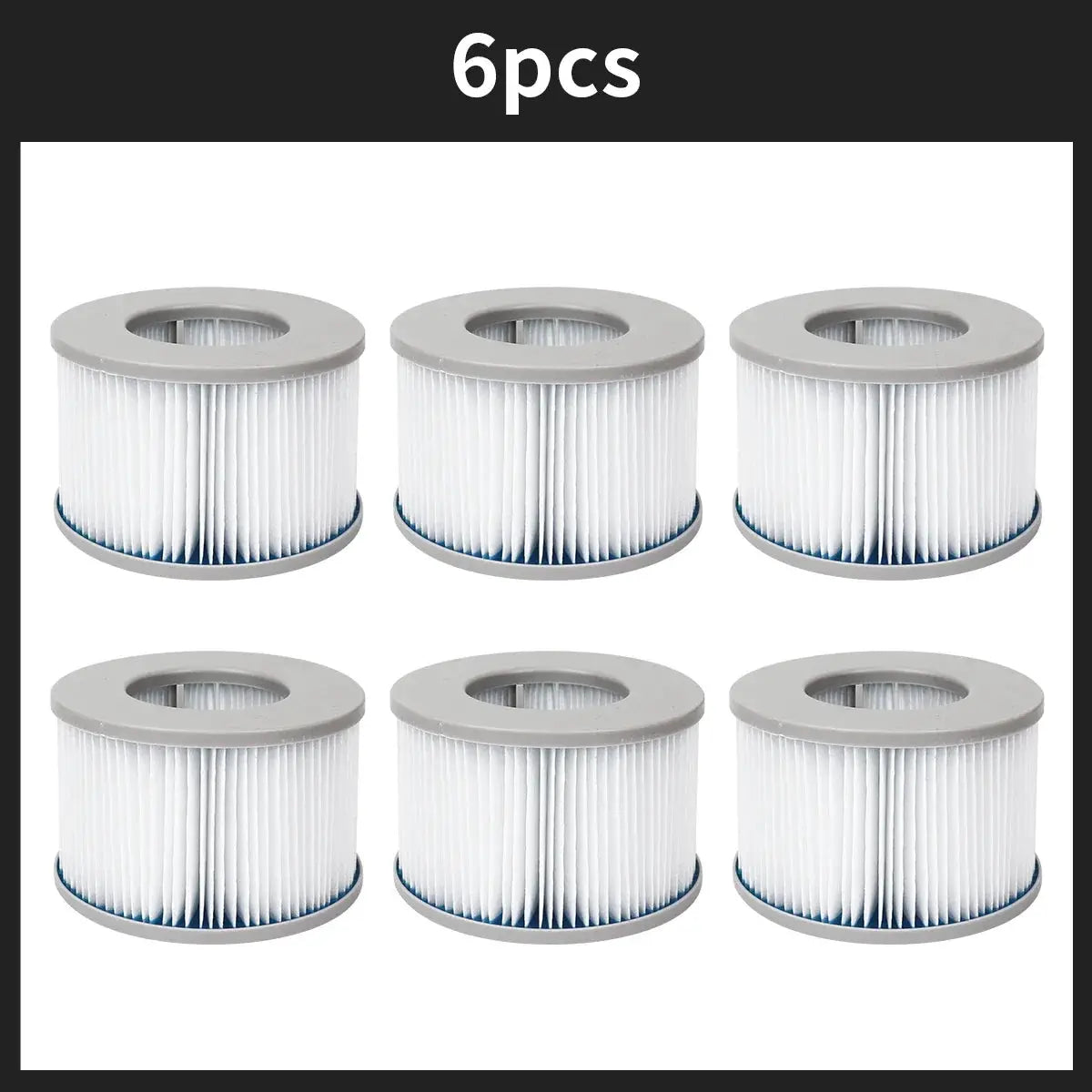 2-6pcs for MSPA Inflatable Hot Tub Spa Bath Water Filter Cartridge Pump Replacement Kit M-spa Swimming Friendly Swimming Pool from PriceLows™