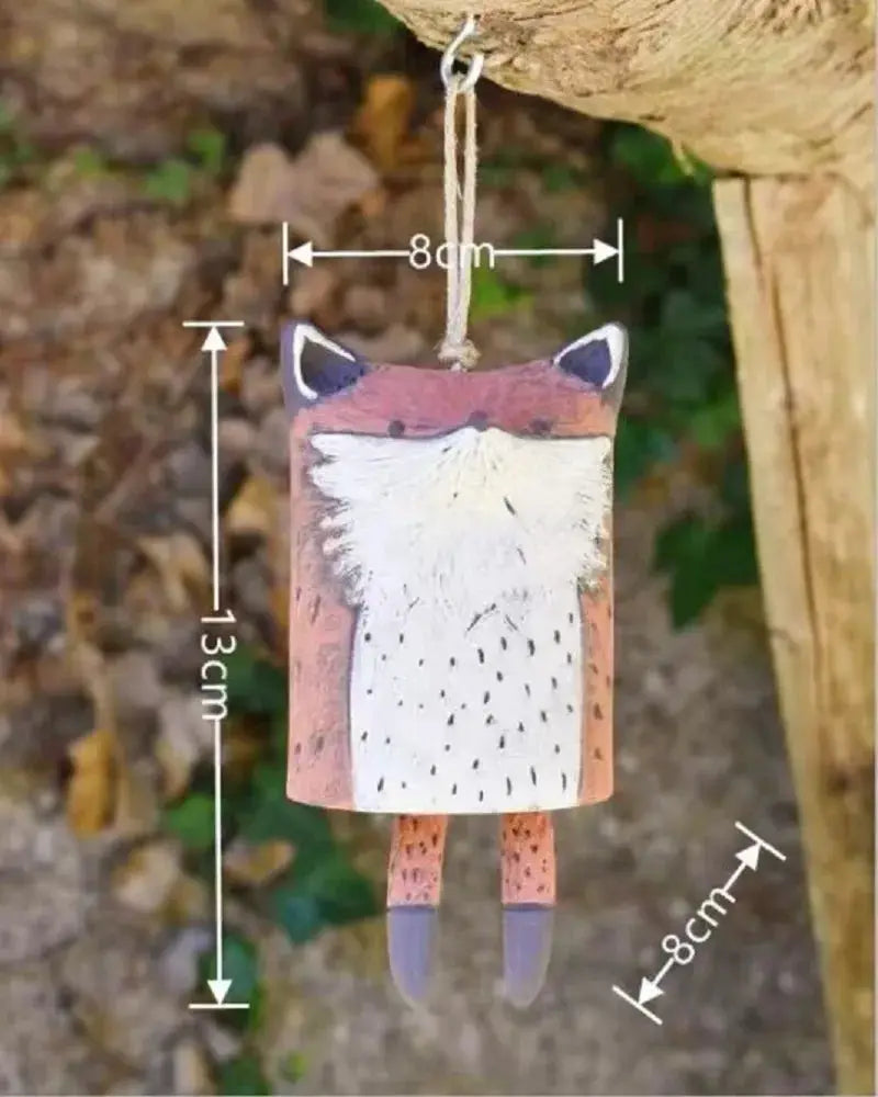 Cute Animal Wind Chime Resin Craftsmanship Pet Pendant for Rural Garden Decor Festival Nordic RusticOutdoor Decor Wind Bell Gift from PriceLows™
