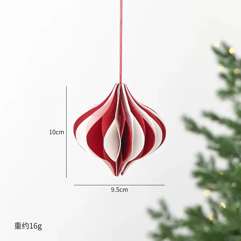Christmas Tree Ornaments | Assorted Figures | PVC Material | 10 Pack