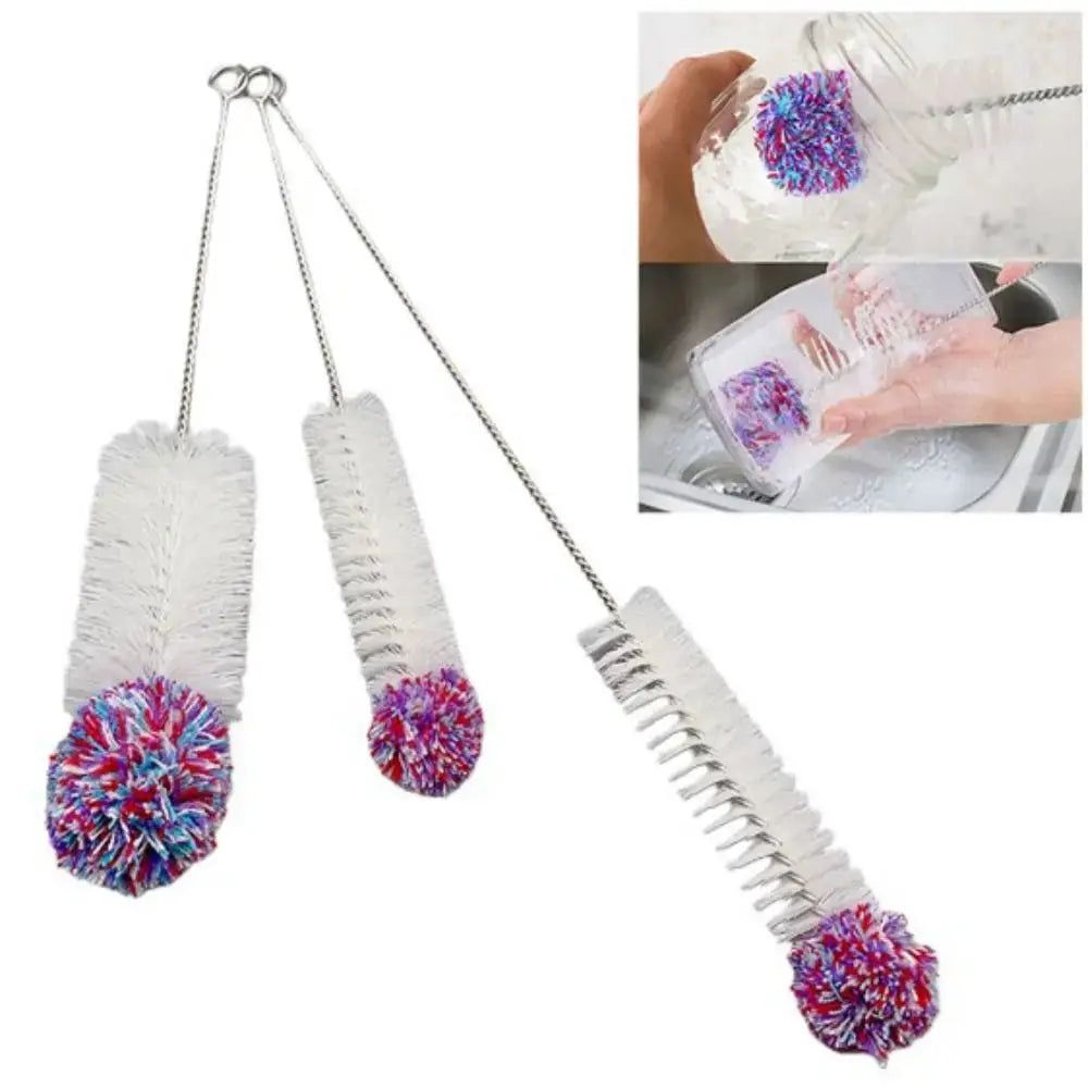 Durable Soda Stream Bottle Brush With Beechwood Handle Glassware Jars Cleaner Kitchen Cleaning Tool Drink Wineglass Bottle Cup from PriceLows™