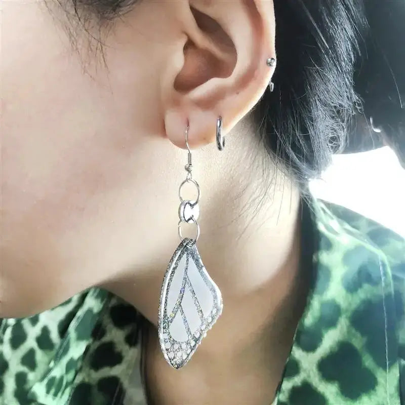 Silicone Resin Mold | Butterfly Wing Design | 3 Sizes | Earring Casting Tool