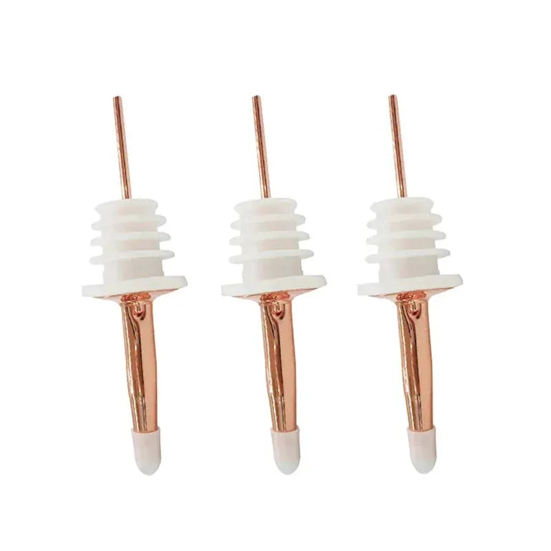 UPORS Wine Pourer 2/3Pcs Stainless Steel Alcohol Liquor Spouts Bottle Dispenser Wine Bottle Stopper with Cap Wine Accessories from PriceLows™