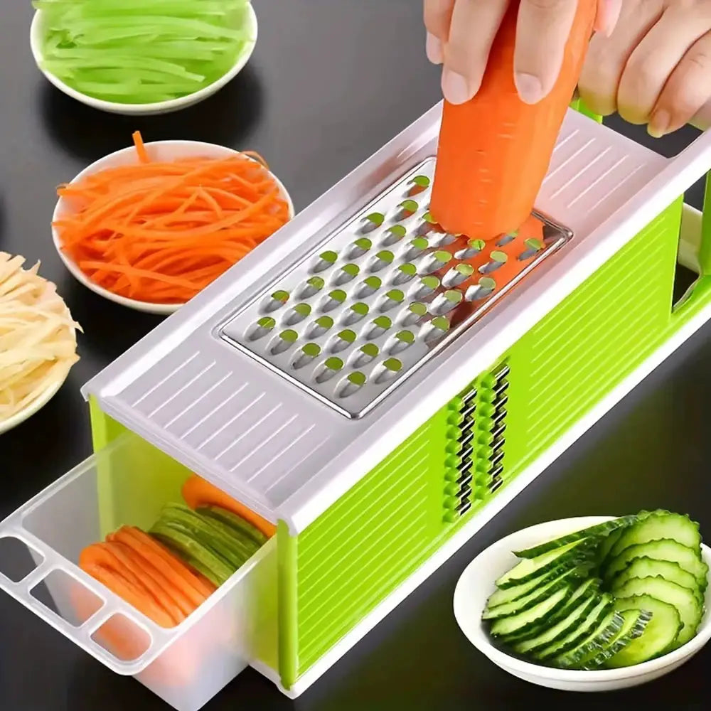 Vegetable Chopper Slicer | 5 In 1 ABS | Multifunctional Kitchen Tool