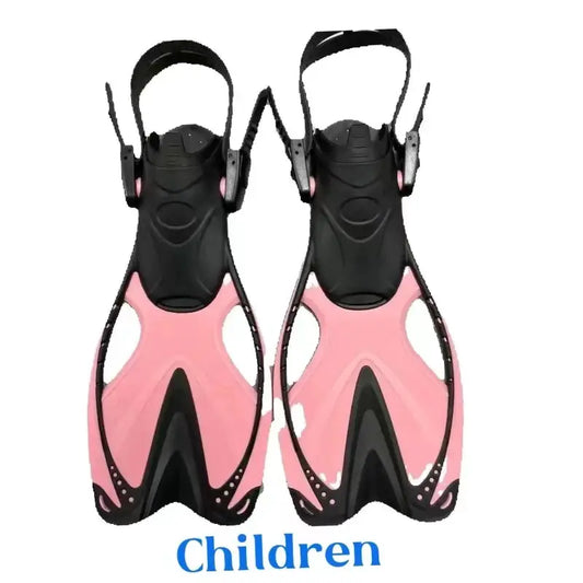 HB Children's Silicone flippers for men, women and children frog shoes swimming snorkeling equipment from PriceLows™