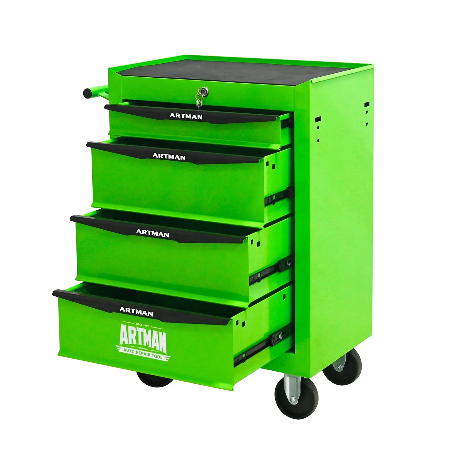 Rolling Metal Tool Chest with 7 Drawers, 20" 7-Drawer Tool Chest Cabinet with Ball Bearing Drawer Slides, Steel Tool Storage Box from PriceLows™