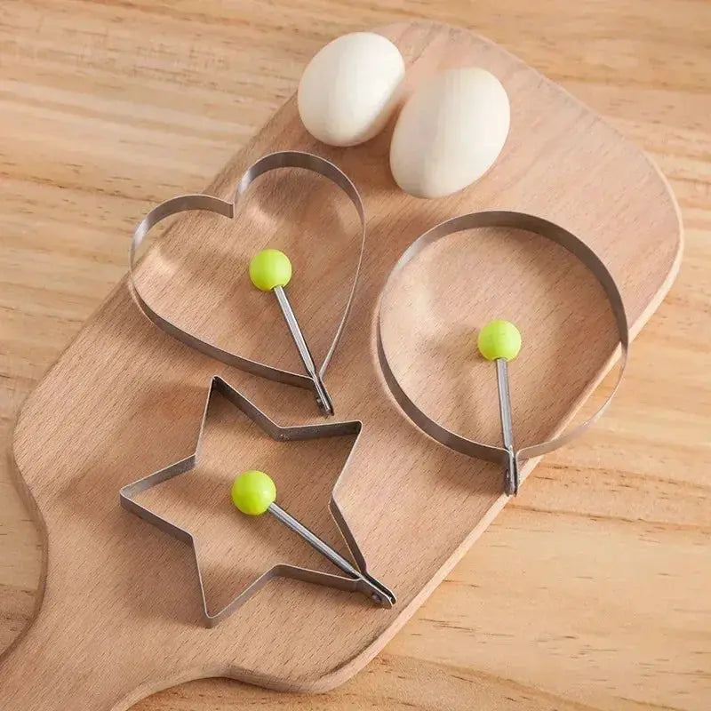 1/4/5PCS Stainless Steel Egg Rings Mold Non-stick Round Pancake Omelette Shaper Breakfast Baking Cooking Kitchen Gadgets from PriceLows™
