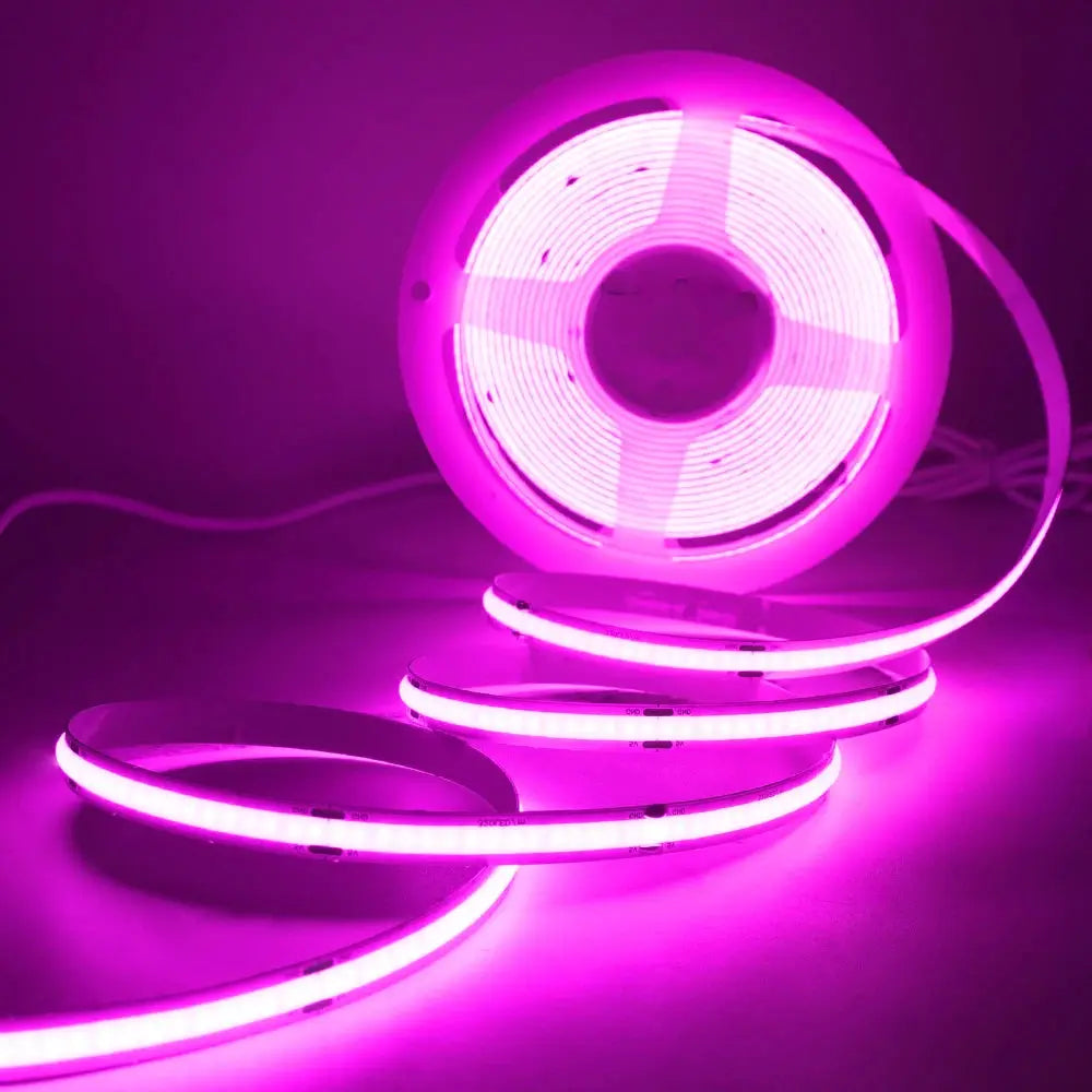 8MM COB Led Strip 5V with Motion Sensor Battery Powered 320LEDs/M Led Induction Night Light Warm White Red Ice Blue Green Yellow from PriceLows™