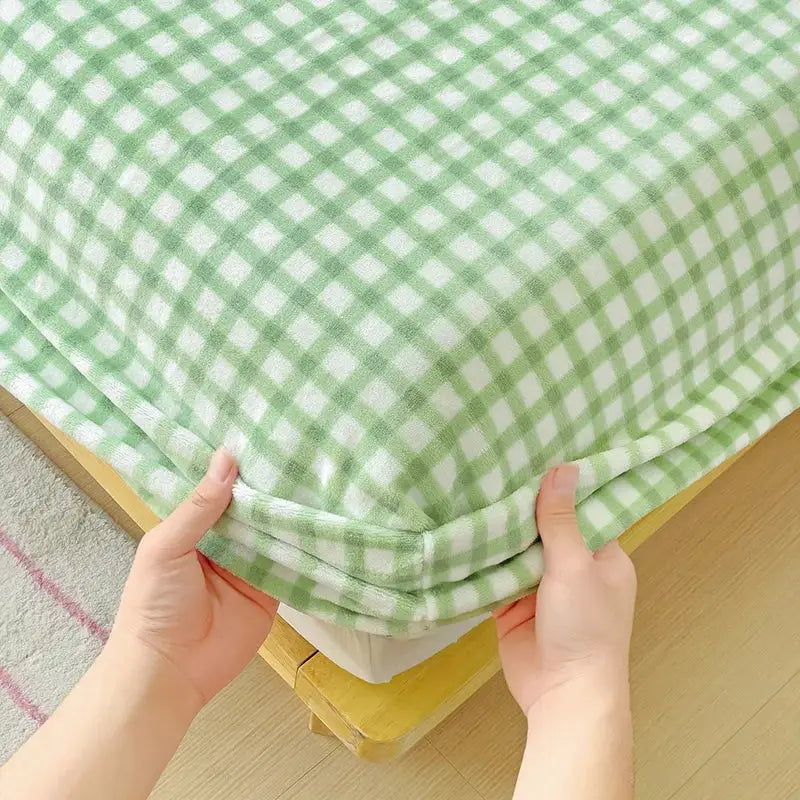 Flannel Fitted Sheet | Deep Pocket 25cm | Fade Resistant | Single To King