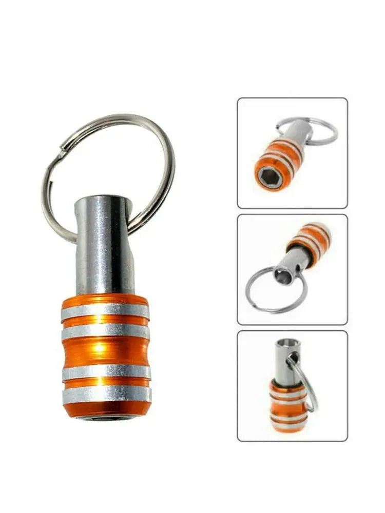 Mini Keychain Tools Colorful Magnetic Screwdriver Extension Rod Holder Bit for Home Woodworking Tools from PriceLows™
