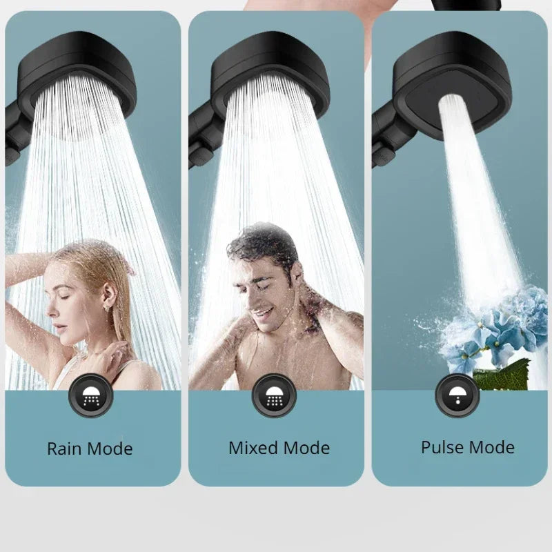 Shower Head | High Pressure | Water Saving | 3 Modes