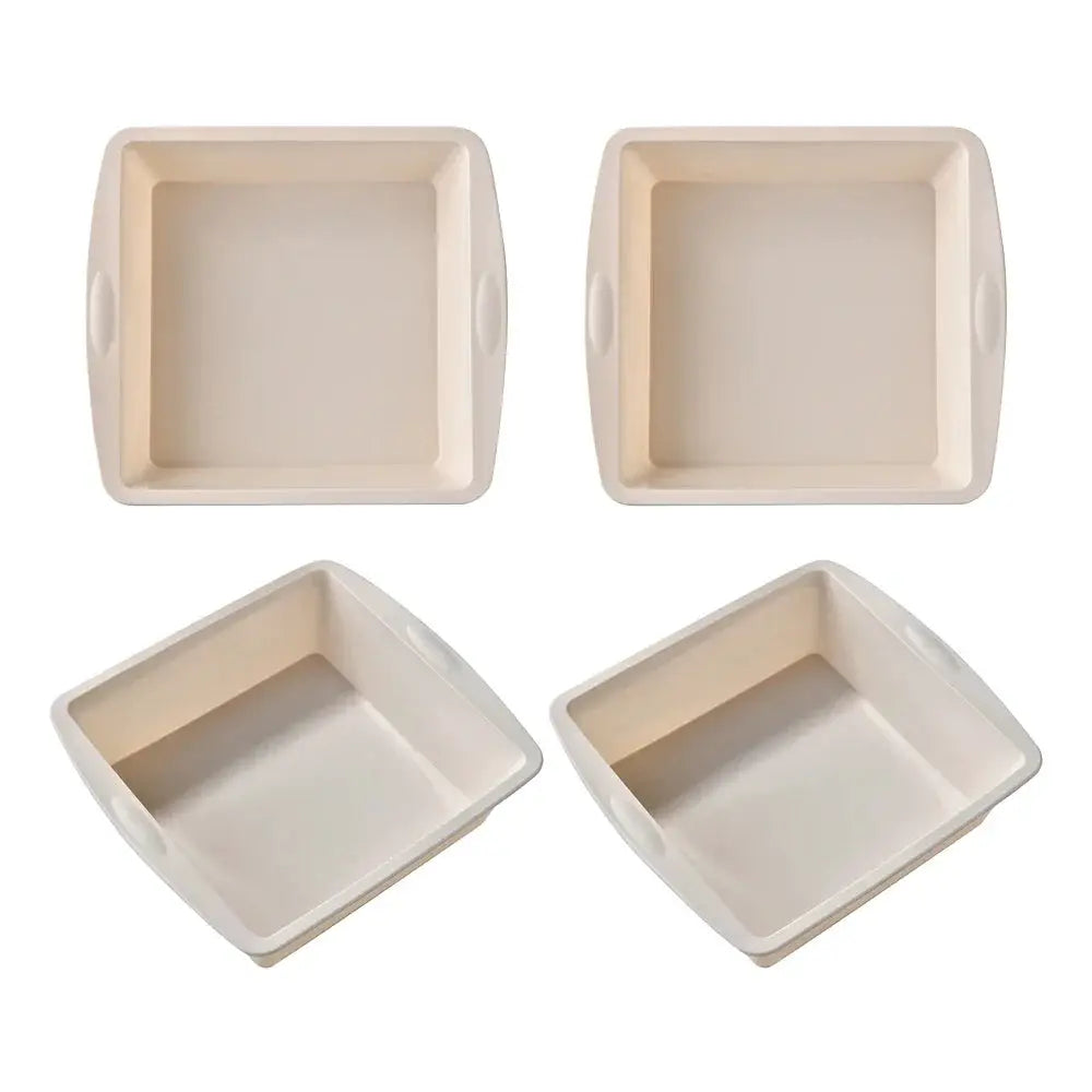 Silicone Square Cake Plate | Nonstick | Oven And Air Fryer Safe