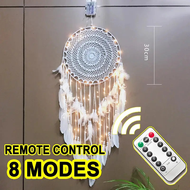 big dream catcher hanging/light decoration nordic decoration home girls room/nursery/kids decor dreamcatcher children room new 5 from PriceLows™