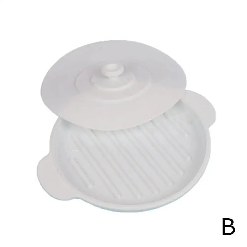 Silicone Bacon Pan | Microwave Safe | Reusable | Square 28x21 cm; Round 24x20 cm