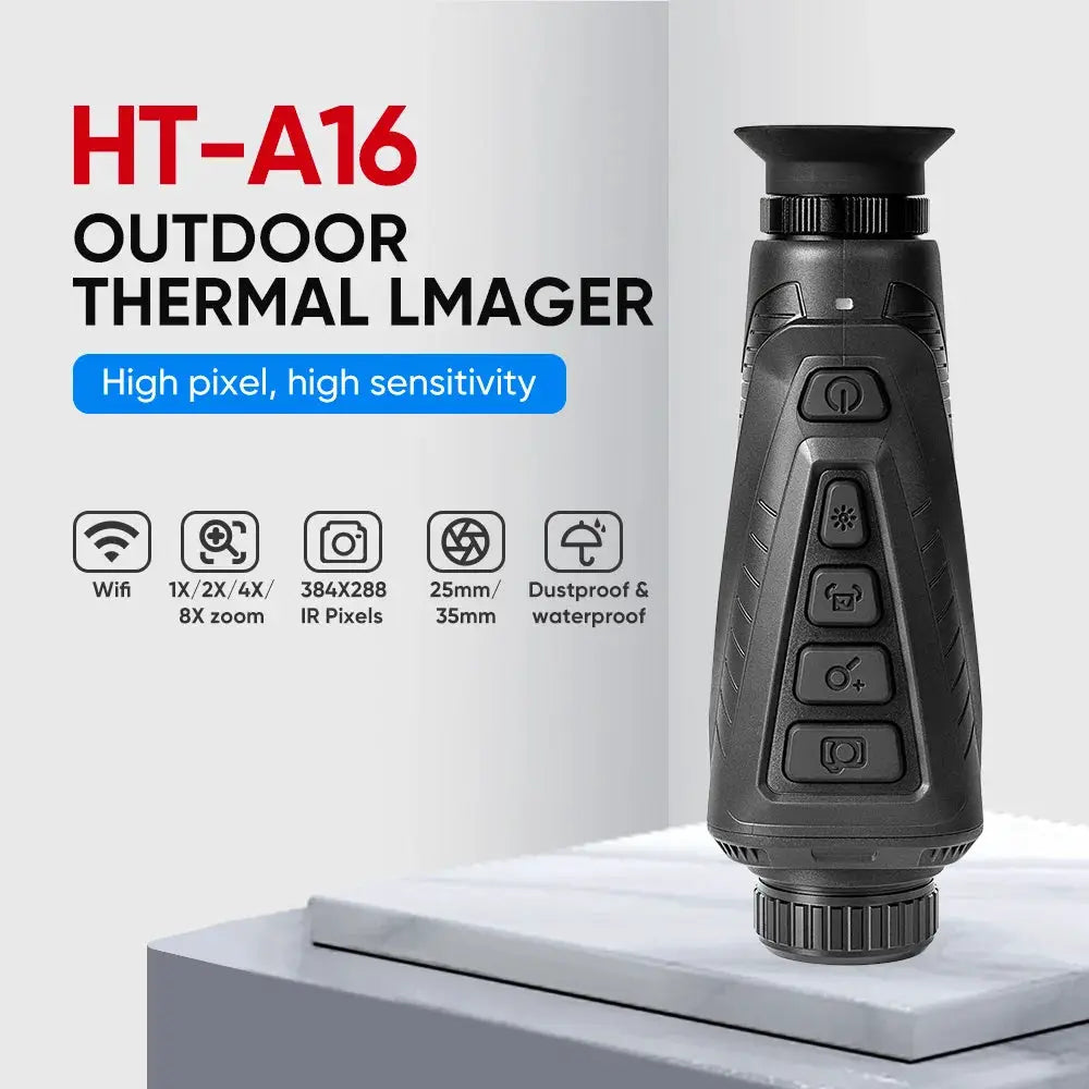 Thermal Camera Hunting Night Vision Monocular Telescope HT-A16 WIFI Outdoor Observation Thermal Imager Scope from PriceLows™