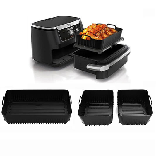 Silicone Air Fryer Liner | Ninja Compatible | Reusable Non Stick | One Size