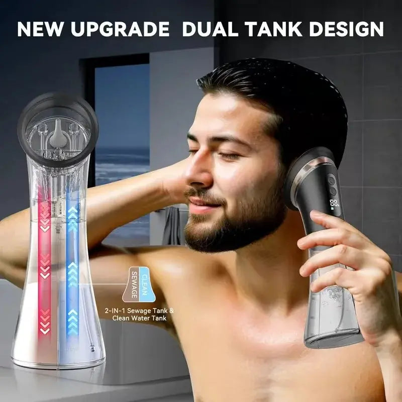 Rechargeable Ear Cleaner for Removing Earwax Integrated Dry and Dirty Storage Replaceable NozzleVisual Sewage Recovery Window from PriceLows™