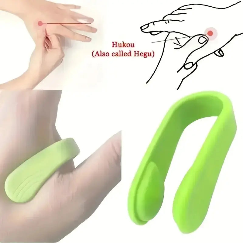 Universal Thumb Massage Clips | Portable Acupoint Massager | Plastic Hand Tool