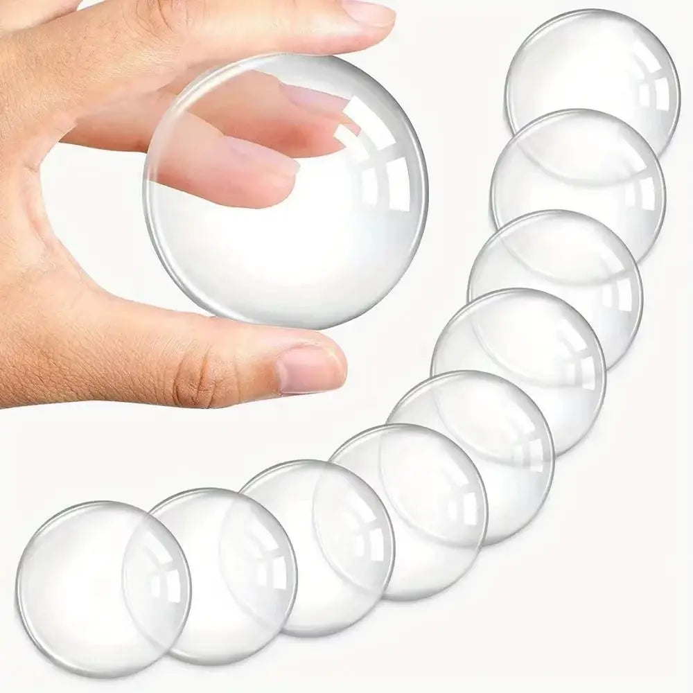 Clear Rubber Door Stopper | Wall Protector | Self Adhesive | Door Handle Bumper