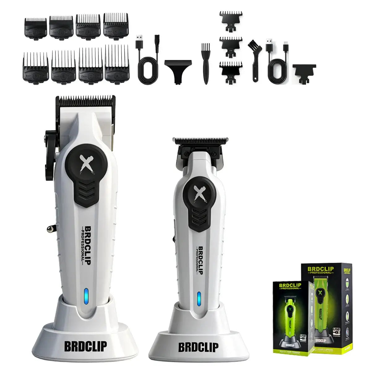 Hair Clipper Kit | 90 Min Battery Life | Stainless Steel Blades | FA1C FA1T FA1S