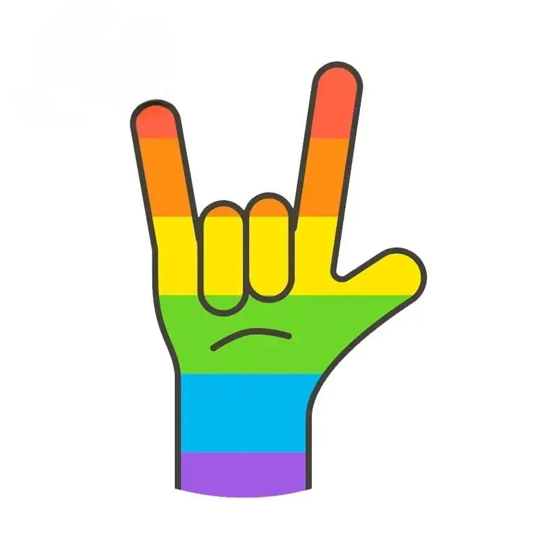 Pride Car Stickers Vinyl Decals Waterproof Scratch Resistant for Vehicles & Motorcycles - LGBTQ+ Friendly Vehicle Graphics from PriceLows™