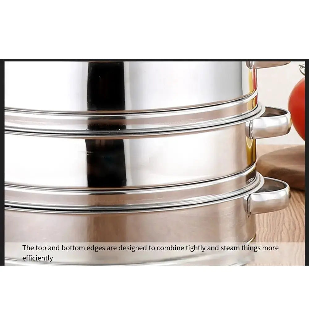 Stainless Steel Steamer Rack | Stackable | 16/18/20/22 cm | 5.5 or 6.5 cm