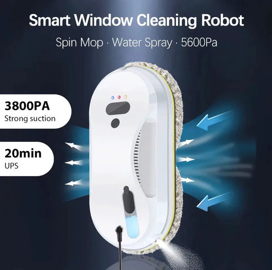 Window Cleaning Robot | Remote Controlled | Automatic Water Spray