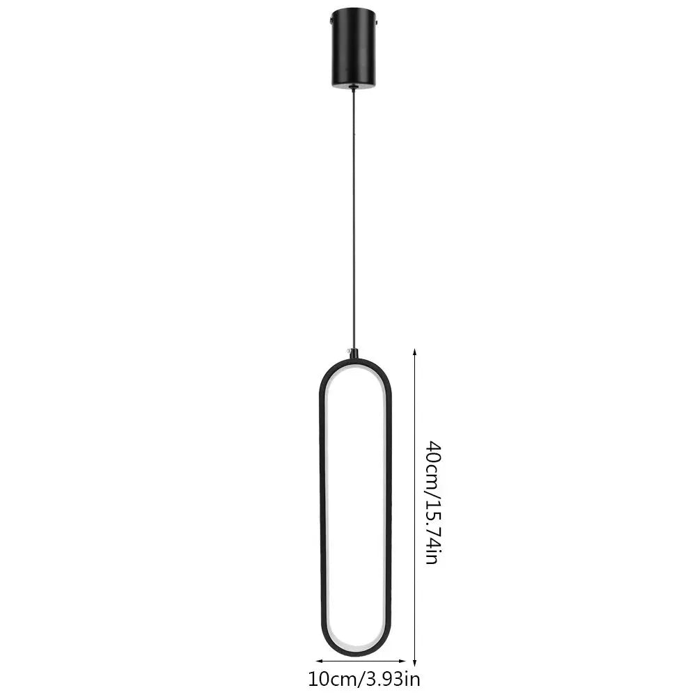 Modern Minimalist LED Pendant Lights Chandelier For Bedroom Living Room Decor Hanging Lamp Suspensions Metal Bedside Lamp from PriceLows™