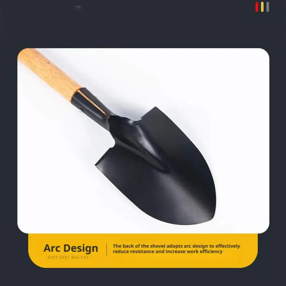 36/50.5cm Digging Shovel Manganese Steel Shovels Kids Trowel Waterproof Rustproof Garden Scoop for Outdoor Beach Camping from PriceLows™