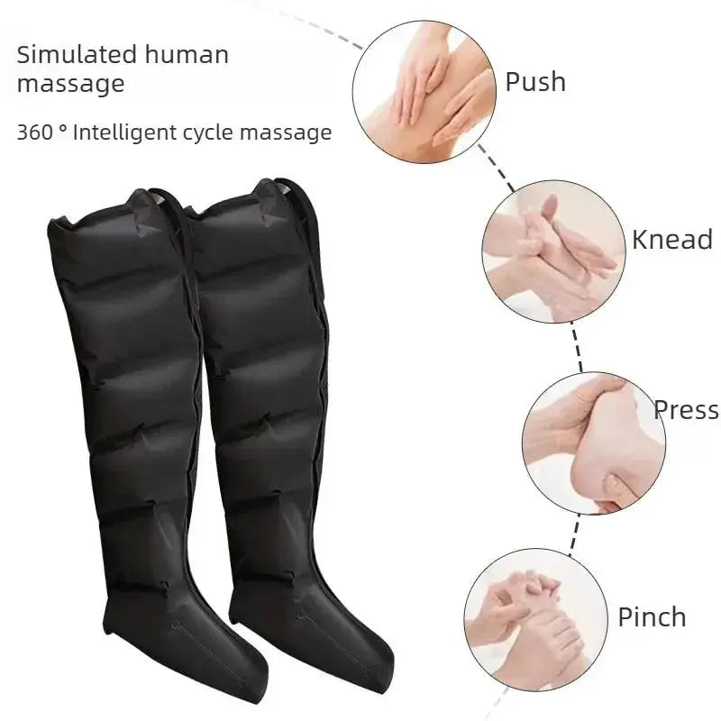 Air Compression Leg Massager | Remote Control | Touch Sensitive | Electric