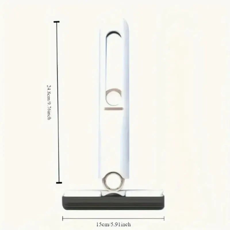 Mini Mop for Desk, Multi-Purpose Foldable Wet Dry Mop Absorption for Floor Glass Bathroom Compact Lightweight Ideal Choice from PriceLows™