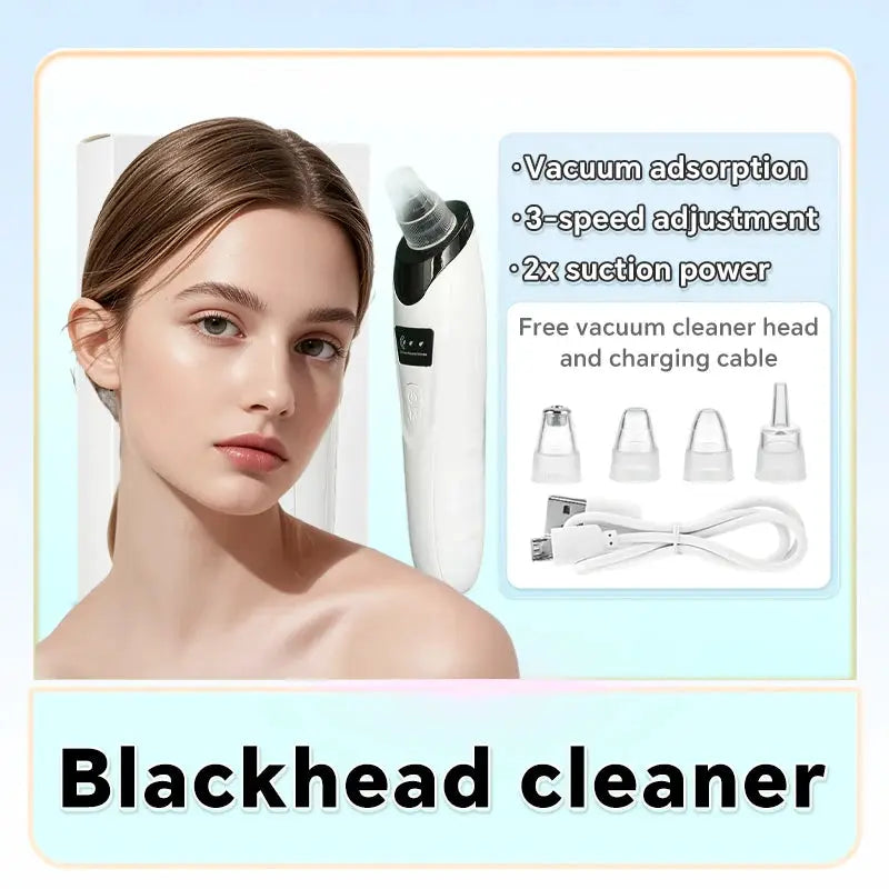 Electric Blackhead Remover Vacuum Cleaner Black Dots Vacuum Cleaner Skin Pimple Acne Extractor Facial Cleaning Electric from PriceLows™